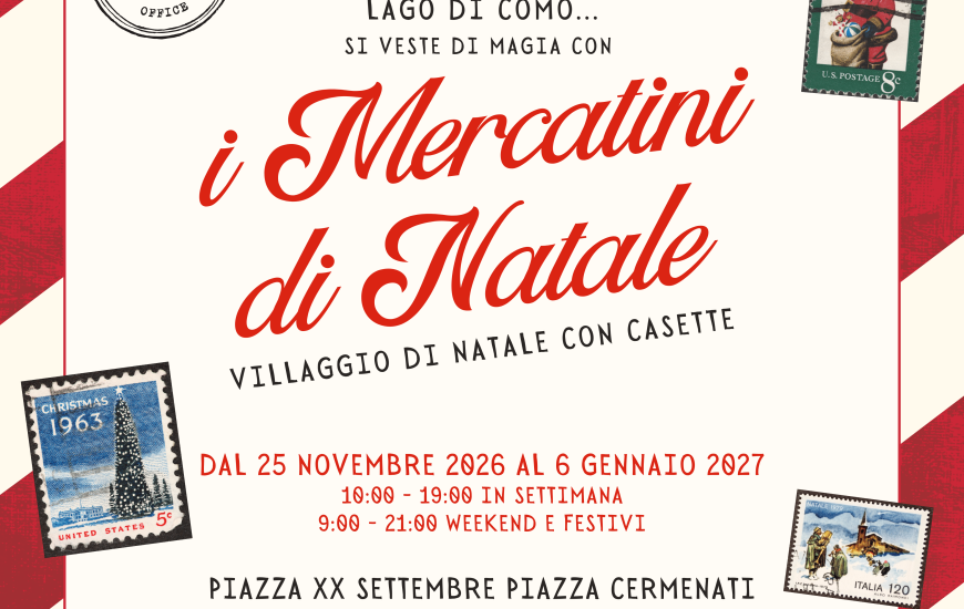 I Mercatini di Natale Lecco 2026 1
