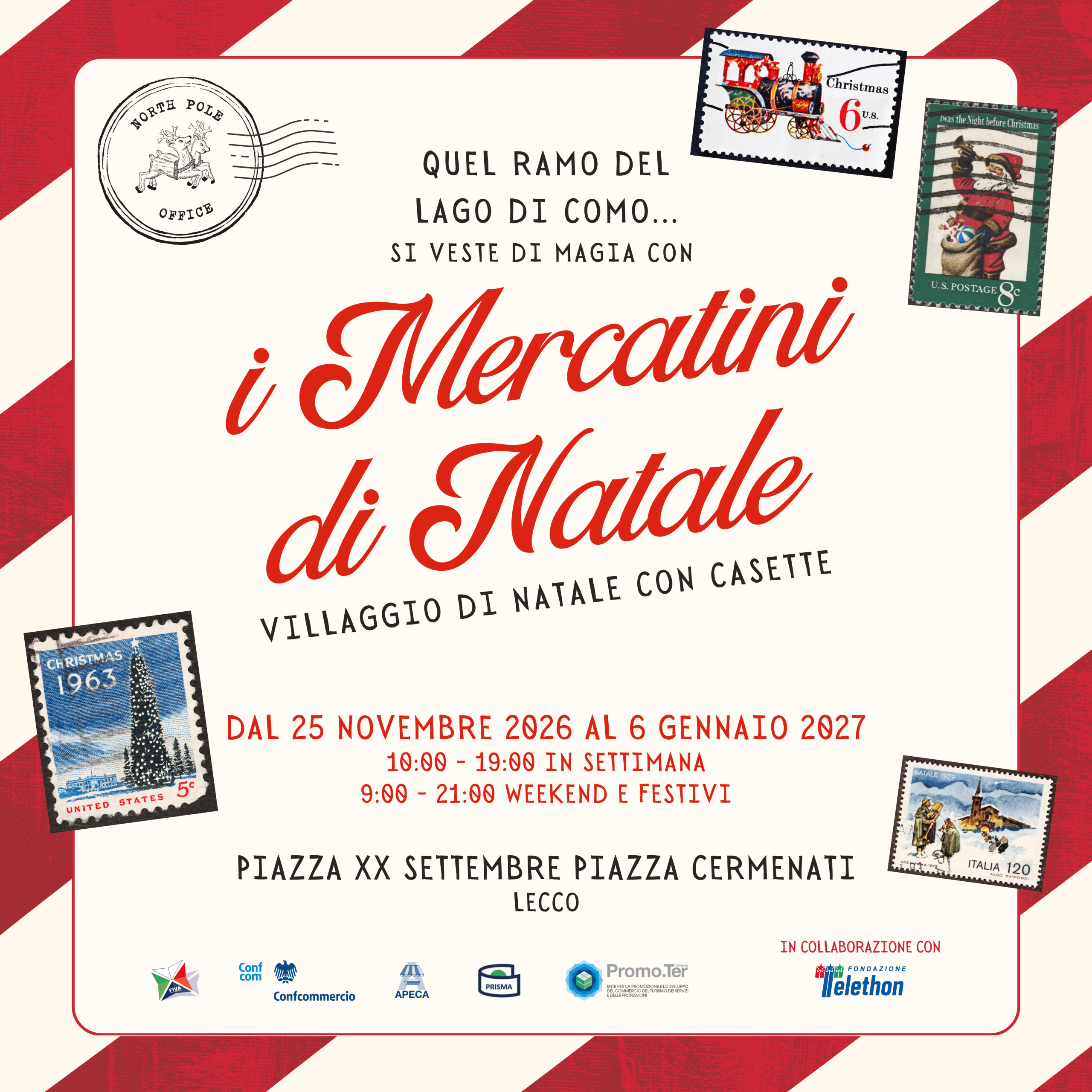 I Mercatini di Natale di Lecco 2026